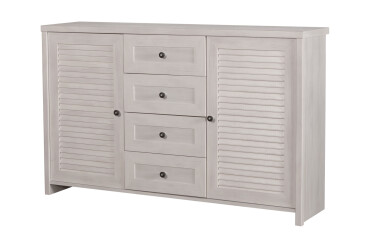 Фото Комод VMV holding Инес 2-дверный с 4 ящиками 148 см Сосна норвежская