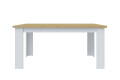 Фото 1 - Стол обеденный ВМВ Холдинг STIL Верне 161x91 см раскладной, белый/дуб каменный