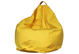 Фото Крісло-груша жовта 115х85 Flybag