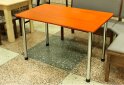 Изображение 1 - Стол: Столешница Савойя вишня мемфис 1200х690х19 + База Кая хром АМФ