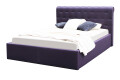 Фото 1 - Мягкая кровать Манчестер 1.8 Подъёмная с каркасом МироМарк