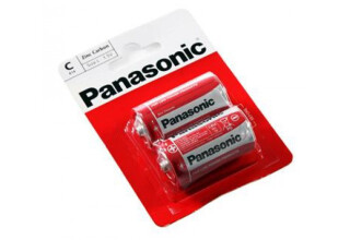 Фото Батарейка Panasonic RED ZINK R14 BLI 2 ZINK-CARBON Panasonic