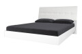Фото 1 - Ліжко MiroMark Рома (без вкладу) 160х200 см з м'якою спинкою, біле