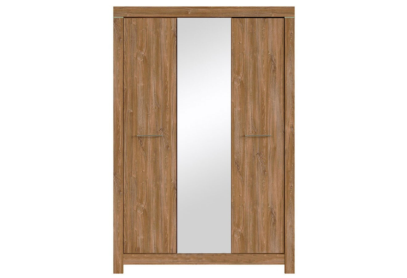 Фото 1 - Шкаф ВМК Герман 3-дверный 167 см Дуб стирлинг