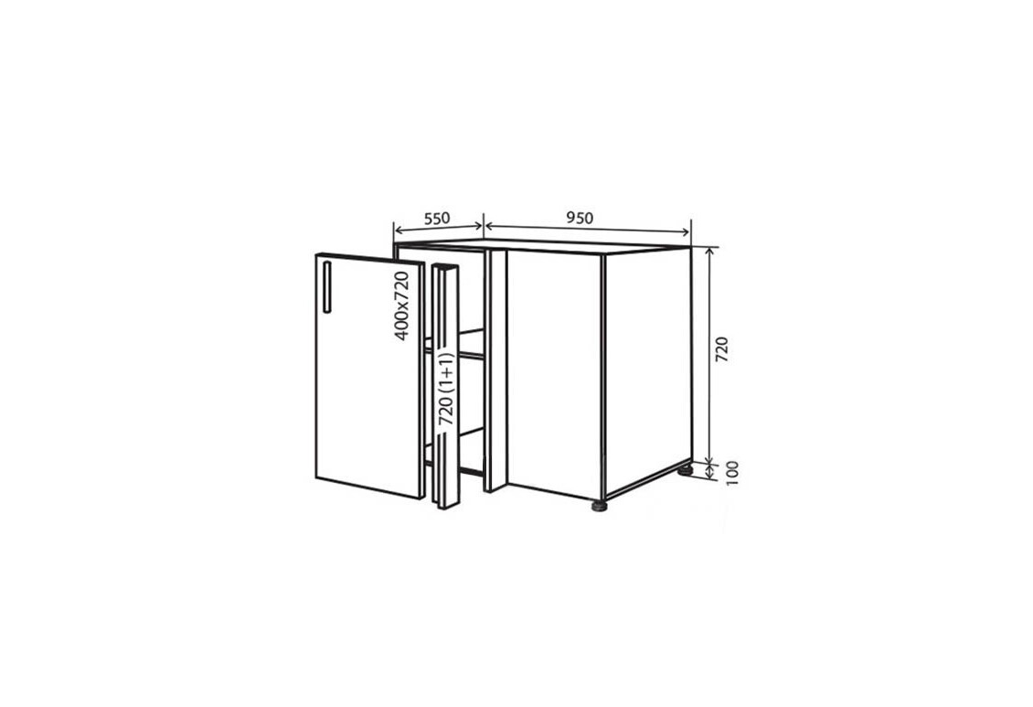 Фото Н16 Заглушка 1Д 95 МоДа Мат Люкс / MoDa Matt Luxe Вип-Мастер