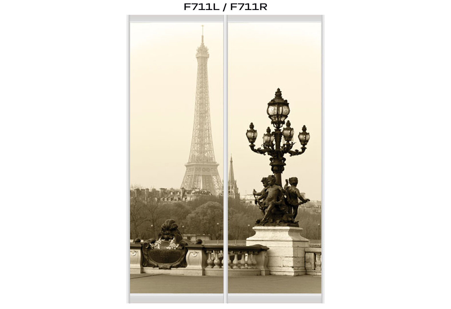 Фото 12 - Фасад Ф-500 Фотодрук WT Рим-Венеціано 2Д 1.0м VIP-master