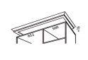 Image 1 - Карниз 1400 (глиб. 600) Рим-Венеціано 2Д 1.4м VIP-master