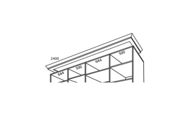 Фото Карниз 2500 (глуб. 600) Рим-Венециано 4Д 2.5м Вип-Мастер