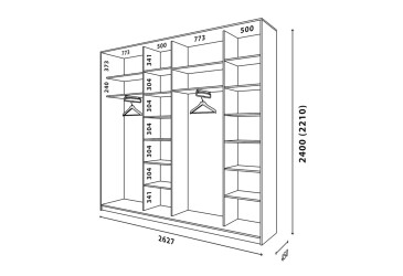 Фото Корпус 2630х600 W