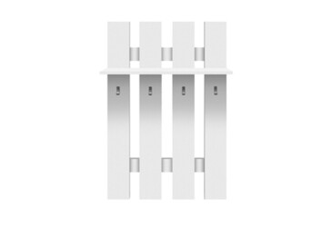 Фото Вешалка WIE/80 Топ-микс Белый / Дуб сонома ВМВ Холдинг