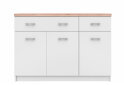 Image 1 - Комод VMV holding Топ-микс 3-дверный с 2 ящиками 120 см Белый