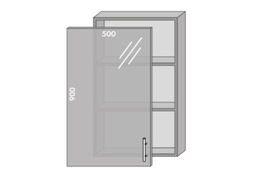 Фото Верх 950 витрина Престиж / Prestige Мебель Стар