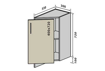 Фото Н37 Тумба окончание Браво Вип-Мастер