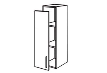 Фото В41 Полки + фасад петли 200х920 Флэт Люкс Вип-Мастер