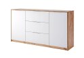Image 1 - Комод MiroMark Асти 2-дверный с 3 ящиками 160 см Дуб крафт/Белый