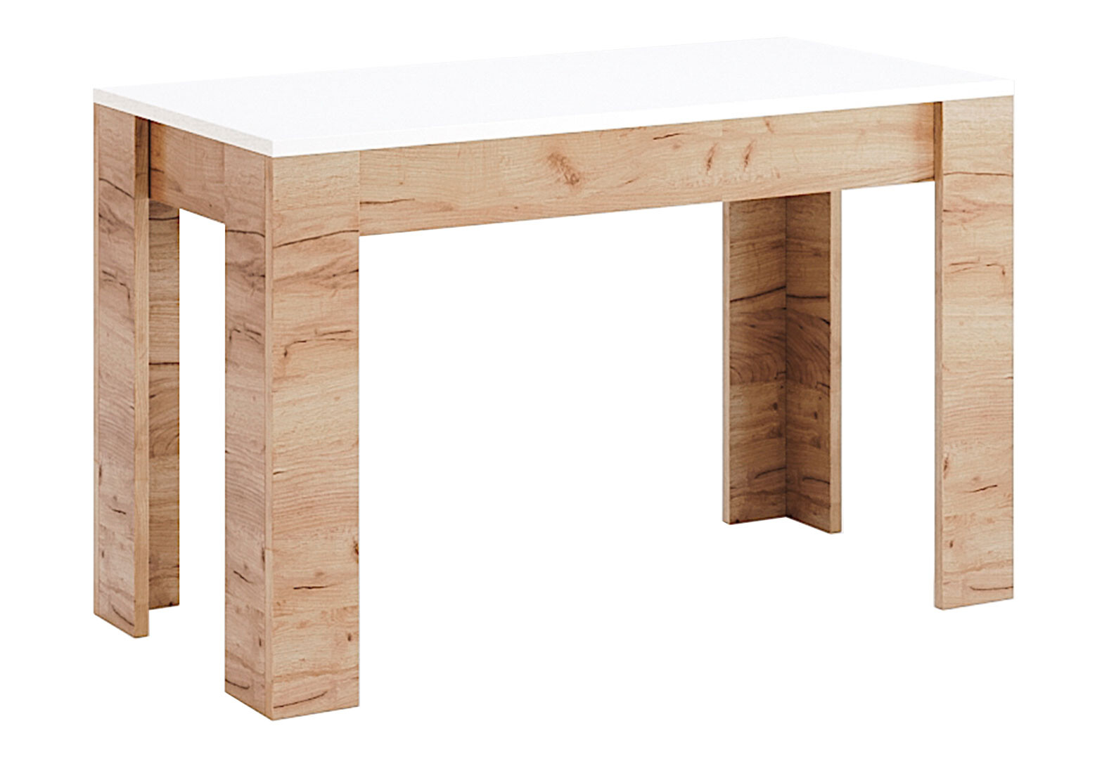 Фото 1 - Стол обеденный МироМарк Асти 120x65 см, белый