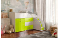 Фото 3 - Кровать-горка Виорина Деко 5 80х180 см с ящиками, лестницами и шкафом