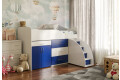 Фото 4 - Кровать-горка Виорина Деко 5 80х180 см с ящиками, лестницами и столом