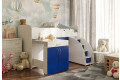 Фото 5 - Ліжко-гірка Viorina-Deko 5 80х180 см з шухлядами, східцями і столом