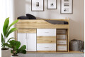 Фото 12 - Кровать-горка Виорина Деко 5 80х180 см с ящиками, лестницами и столом