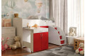 Фото 24 - Кровать-горка Виорина Деко 5 80х180 см с ящиками, лестницами и столом