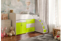 Фото 35 - Кровать-горка Виорина Деко 5 80х180 см с ящиками, лестницами и столом