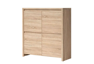 Фото Комод ВМК Каспиан 4-дверный 105 см