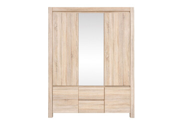 Фото Шкаф ВМК Каспиан 5-дверный с 2 ящиками 154 см