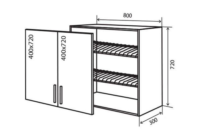 Фото 1 - В9 Сушка 2Д 80 Аморе Класик Патина Люкс / Amore Classic Patina Luxe Вип-Мастер