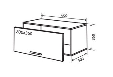 Фото В11 Тумба низкая 80 Кредо Люкс Вип-Мастер