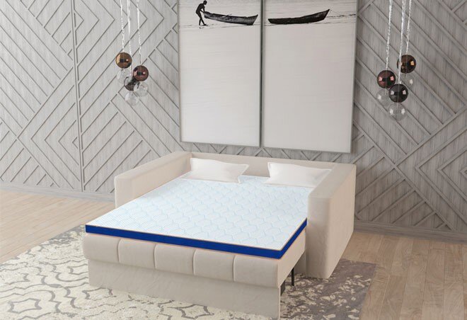 Фото 4 - Матрас SALE Sleep&Fly топпер Flex Kokos / Флекс Кокос (чехол из жаккарда) 160х200 Выставочный ЕММ