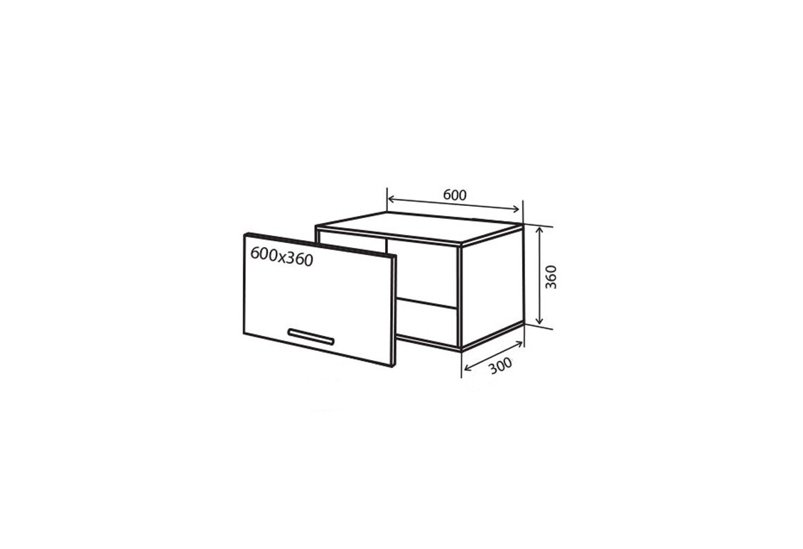 Фото В10 Тумба низкая 60 Верона Люкс Вип-Мастер
