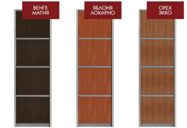 Фото Фасад Комбі №4 ДСП УНИ 860 Шкаф-купе 2D 1800 Мебель Стар