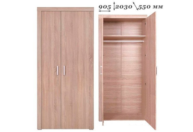 Фото 2 - SALE Шафа SZF 2D Виставкова Даміс / Damis VMV holding