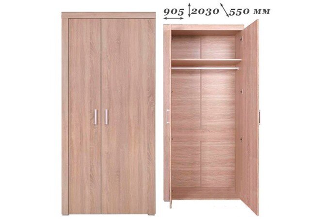 Фото 2 - SALE Шафа SZF 2D Даміс / Damis VMV holding