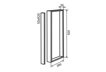 Фото В40 заглушка (верх) 92 (без декора) Парма Декор Вип-Мастер
