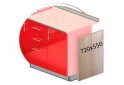 Image 1 - SALE Панель торцева нижня Анегри C0201-S2P Хай Глосс / High Gloss MebelStar