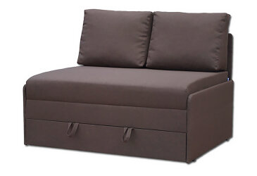 Image Диван Вика Рондо 125x99 см коричневый (Avis 40)