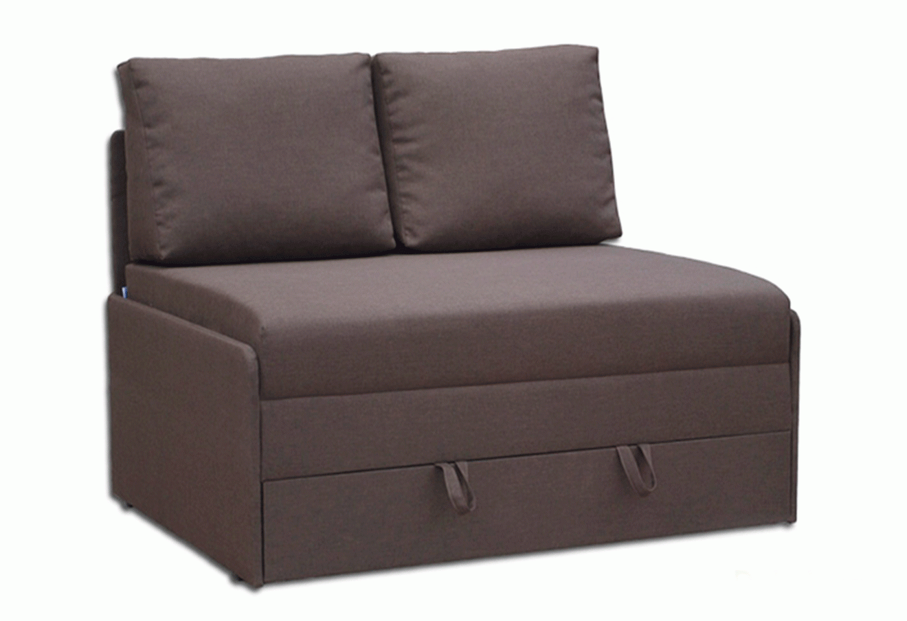 Фото 3 - Диван Vika Рондо 145x99 см коричневий (Avis 40)