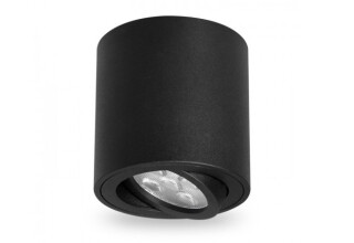 Фото Светодиодный светильник ML302 MR16/GU10 черный, круг, поворотный Feron