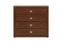 Фото 1 - Комод Гербор Коэн с 4 ящиками 104 см Венге магия