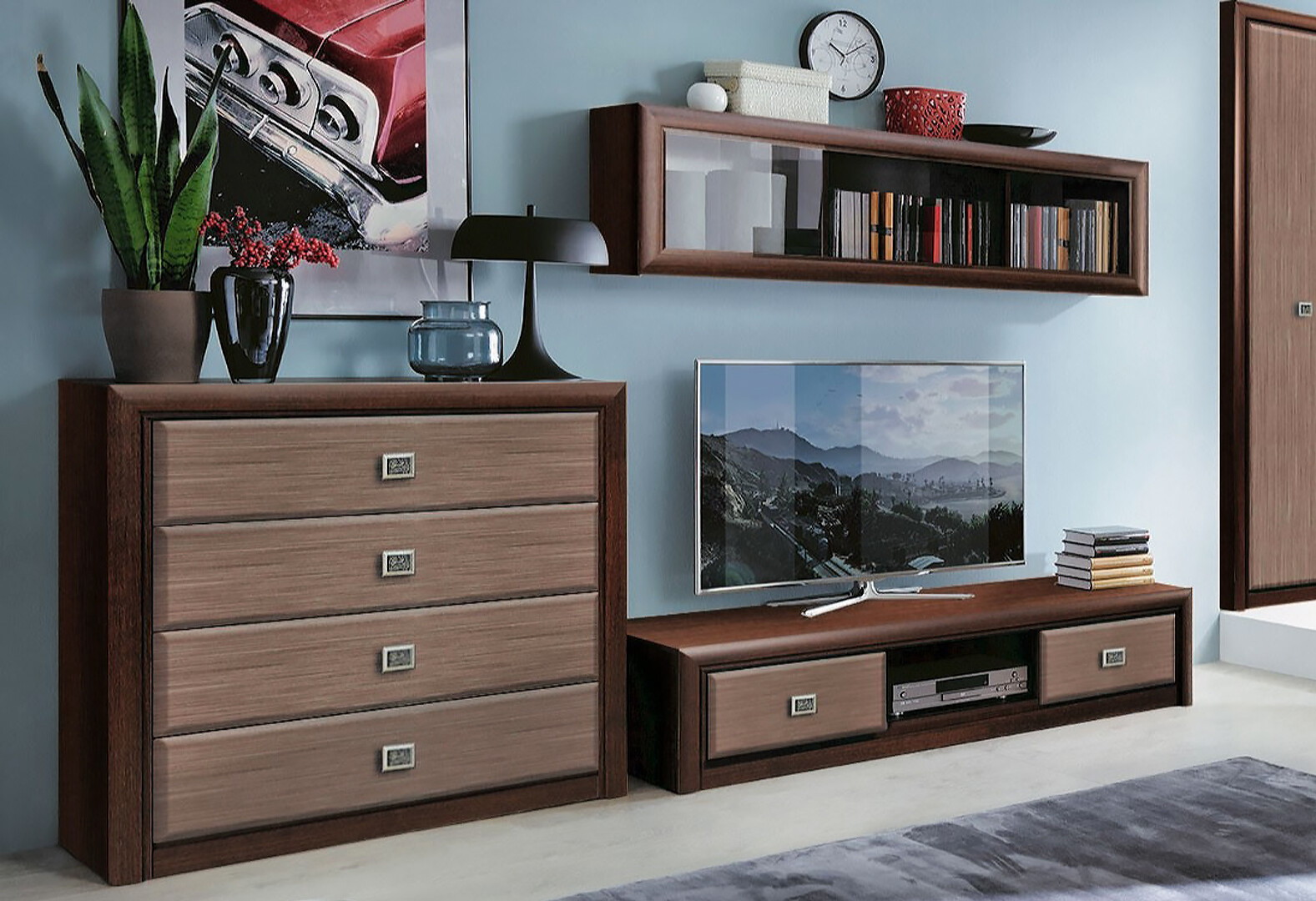 Фото 2 - Модульная система Коэн МДФ Новые направляющие Gerbor холдинг