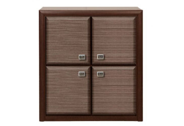 Фото Комод Гербор Коэн МДФ 4-дверный 104 см Венге магия/Штрокс