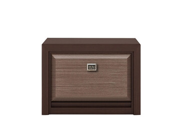 Фото Тумба для обуви Gerbor холдинг Коэн МДФ с 1 отделением 71 см Венге