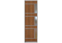 Image 1 - Фасад Комбі №10 P ДСП з дзеркалом 640 Шафа-купе 3D 2000 MebelStar