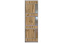 Image 6 - Фасад Комбі №10 P ДСП з дзеркалом 800 Шафа-купе 3D 2500 MebelStar