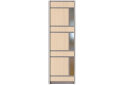 Image 4 - Фасад Комбі №10 P ДСП з дзеркалом 580 Шафа-купе 4D 2400 MebelStar