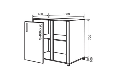Фото Н16 Заглушка 1Д 88 Модена Декор Вип-Мастер