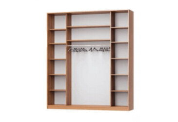 Фото Стелаж Комбо 2400 Гардеробна система MebelStar MebelStar