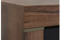 Фото 2 - Шкаф-витрина Gerbor холдинг Белен 68 см Дуб ансберг темный/Дуб болотный коричневый